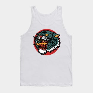 lightning tiger Tank Top